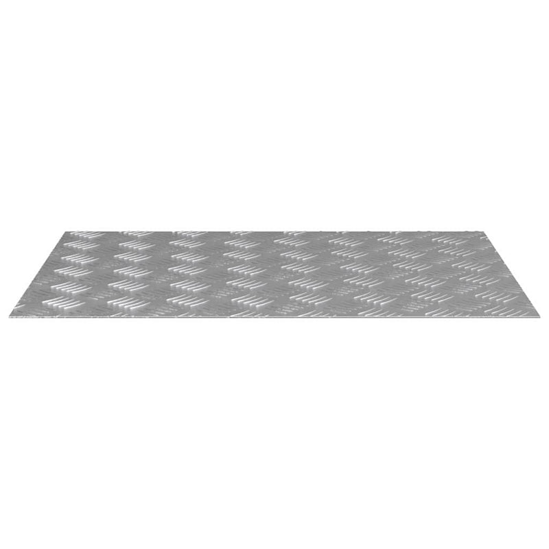 Load image into Gallery viewer, Vidaxl trap tread rechthoekig 2 pcs zilver 70 x 50 cm aluminium
