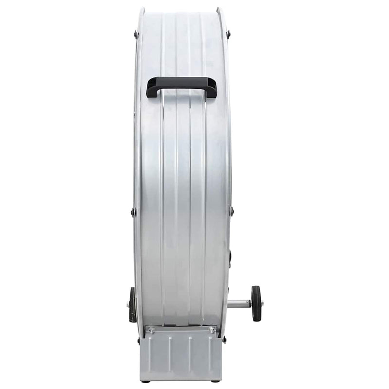 Load image into Gallery viewer, Vidaxl trommelventilator met wiel zilver 79 x 37 x 82 cm aluminium
