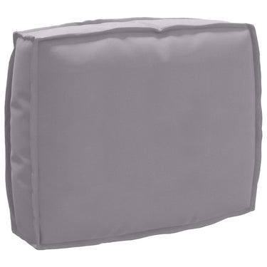 Vidaxl kussen grijs 50 x 40 x 12 cm oxford stof