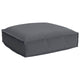 Vidaxl kussen antraciet 50 x 50 x 12 cm oxford stof