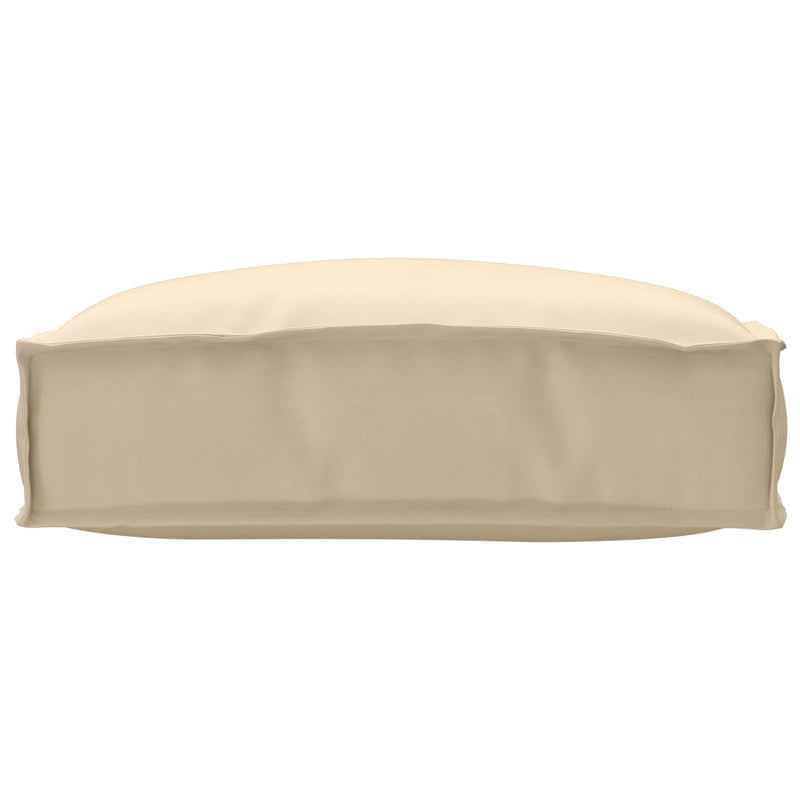 Load image into Gallery viewer, Vidaxl kussen beige 50 x 50 x 12 cm oxford stof
