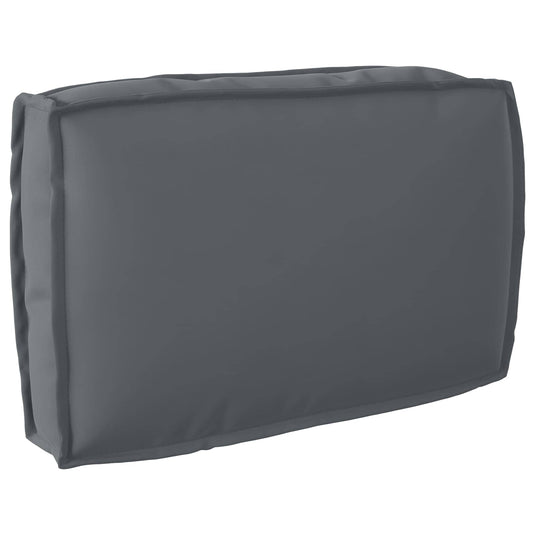 Vidaxl kussen antraciet 60 x 40 x 12 cm oxford stof