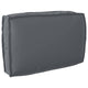 Vidaxl kussen antraciet 60 x 40 x 12 cm oxford stof