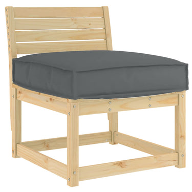 Vidaxl kussen antraciet 60 x 60 x 12 cm oxford stof