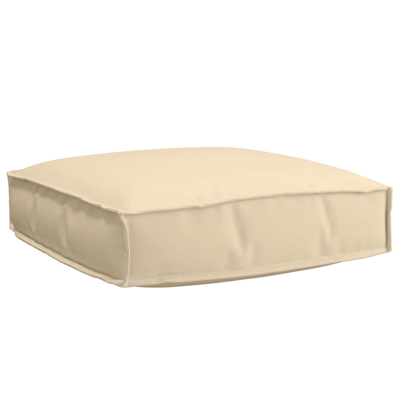 Load image into Gallery viewer, Vidaxl kussen beige 60 x 60 x 12 cm oxford stof
