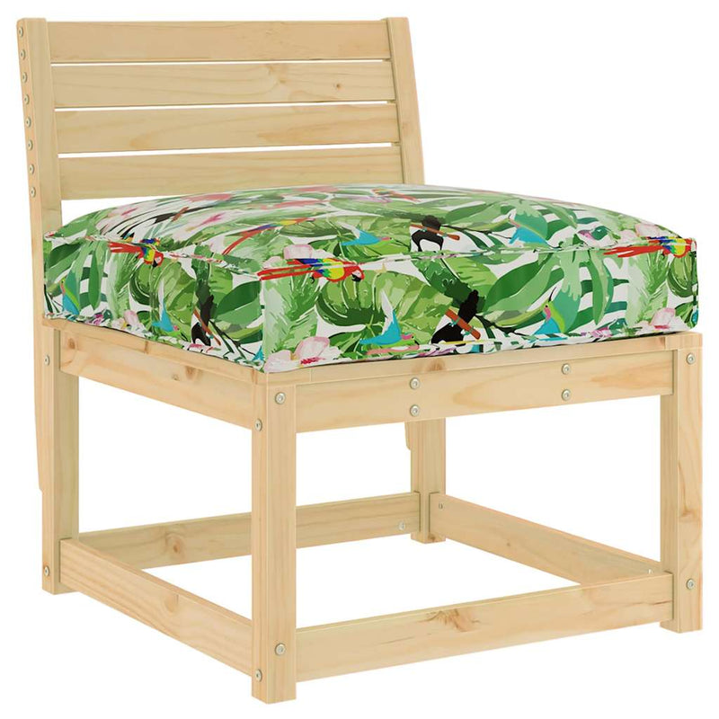 Load image into Gallery viewer, Vidaxl kussen bloemen multikleur 70 x 70 x 12 cm oxford stof
