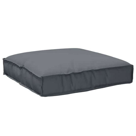 Vidaxl kussen antraciet 80 x 80 x 12 cm oxford stof
