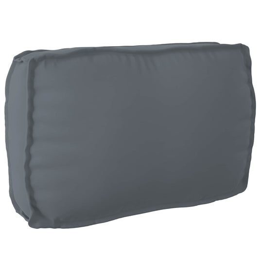 Vidaxl kussen antraciet 70 x 40 x 12 cm oxford stof