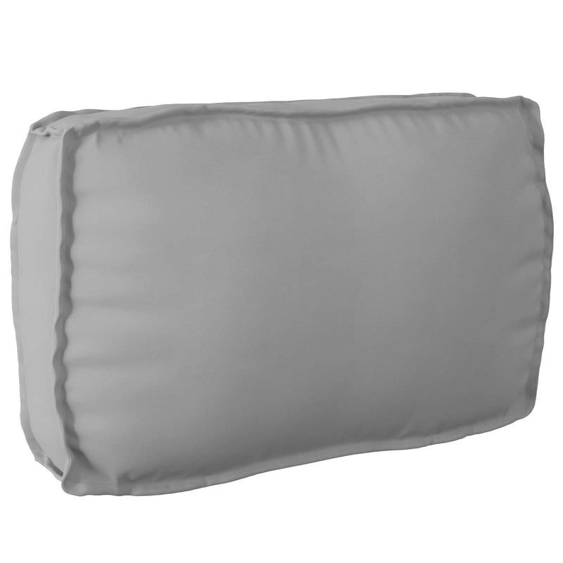 Load image into Gallery viewer, Vidaxl kussen grijs 70 x 40 x 12 cm oxford stof
