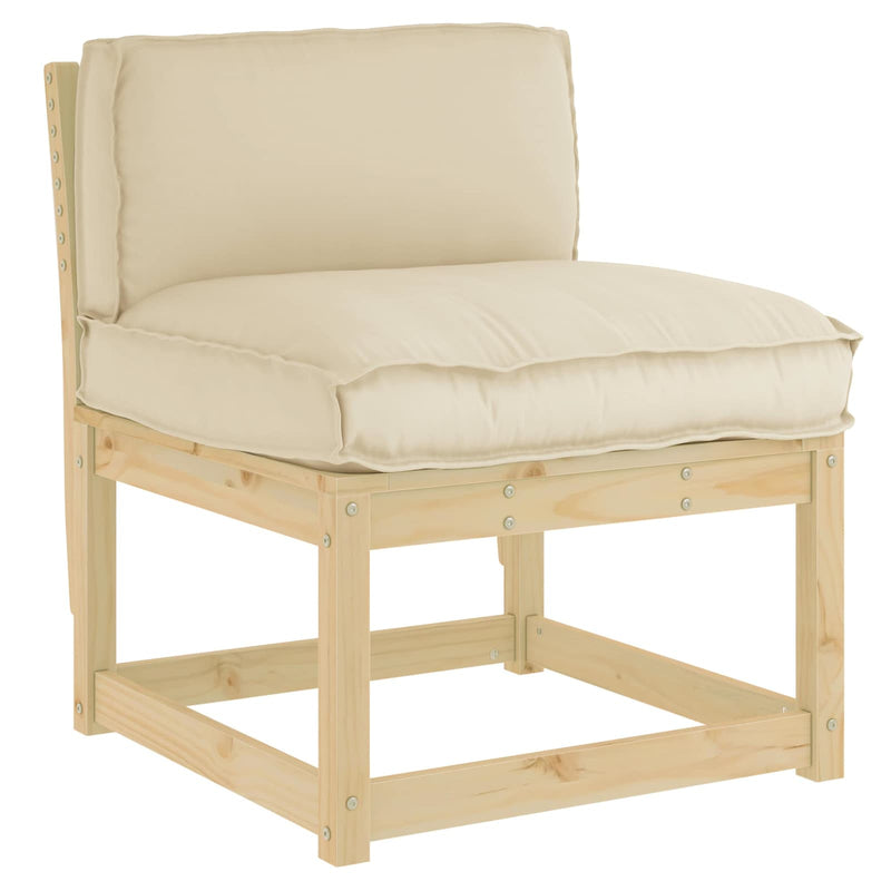 Load image into Gallery viewer, Vidaxl kussen beige 70 x 40 x 12 cm oxford stof
