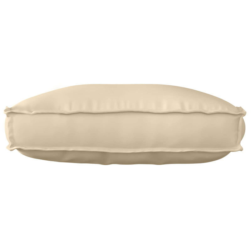 Load image into Gallery viewer, Vidaxl kussen beige 70 x 40 x 12 cm oxford stof
