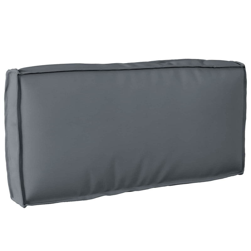 Load image into Gallery viewer, Vidaxl kussen antraciet 80 x 40 x 12 cm oxford stof
