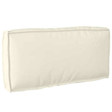 Vidaxl kussen crème 80 x 40 x 12 cm oxford stof