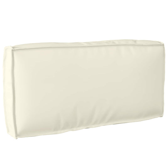 Vidaxl kussen crème 80 x 40 x 12 cm oxford stof