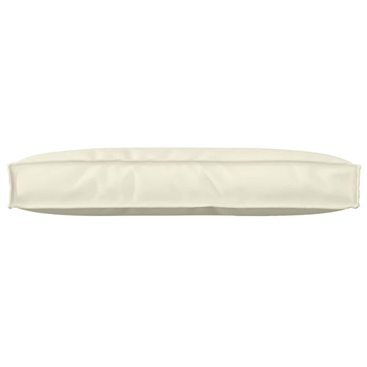 Vidaxl kussen crème 80 x 40 x 12 cm oxford stof