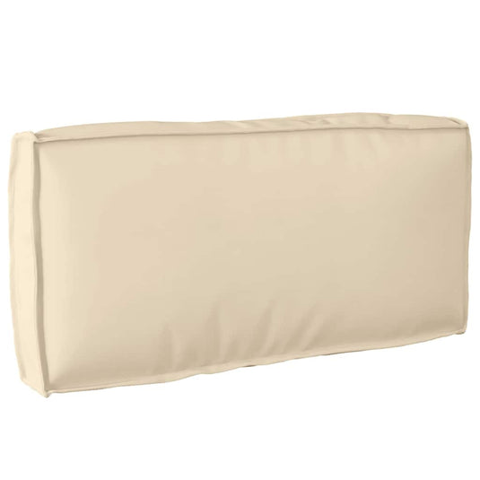 Vidaxl kussen beige 80 x 40 x 12 cm oxford stof