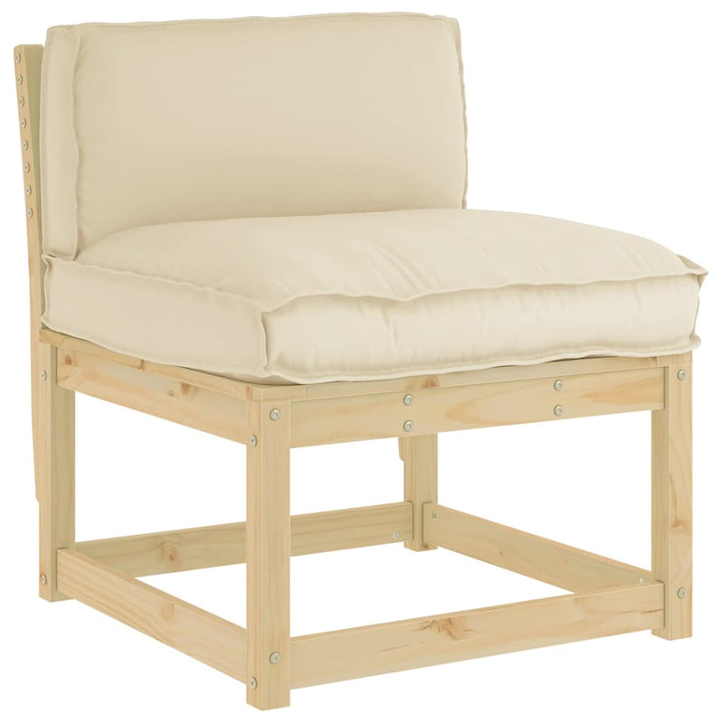 Load image into Gallery viewer, Vidaxl kussen beige 80 x 40 x 12 cm oxford stof
