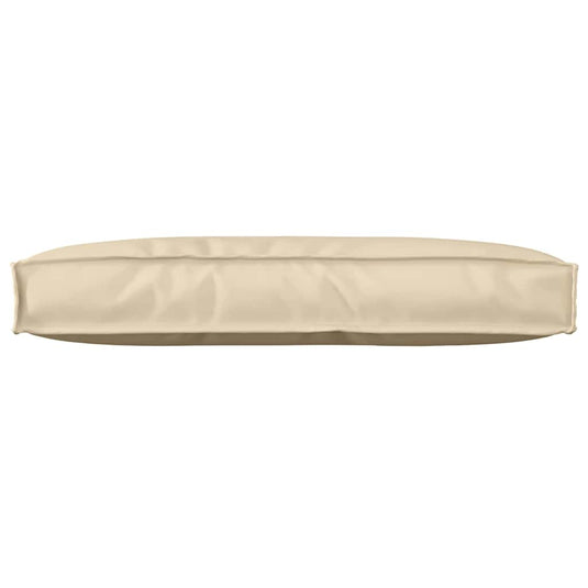 Vidaxl kussen beige 80 x 40 x 12 cm oxford stof