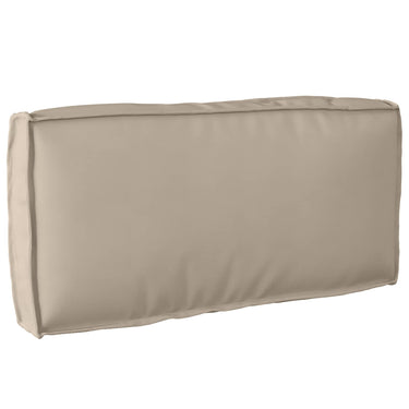 Vidaxl kussen taupe 80 x 40 x 12 cm oxford stof