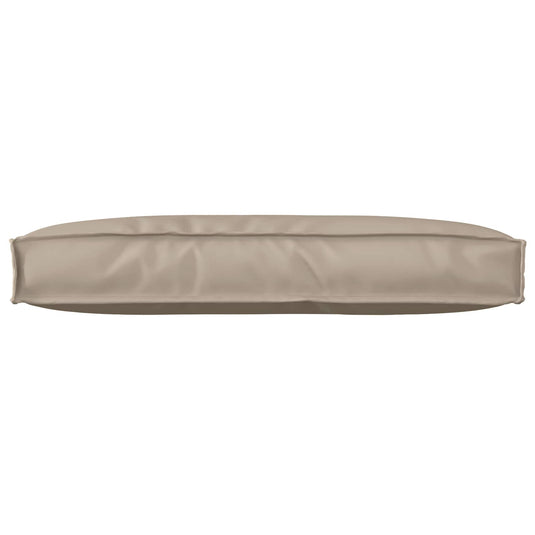 Vidaxl kussen taupe 80 x 40 x 12 cm oxford stof