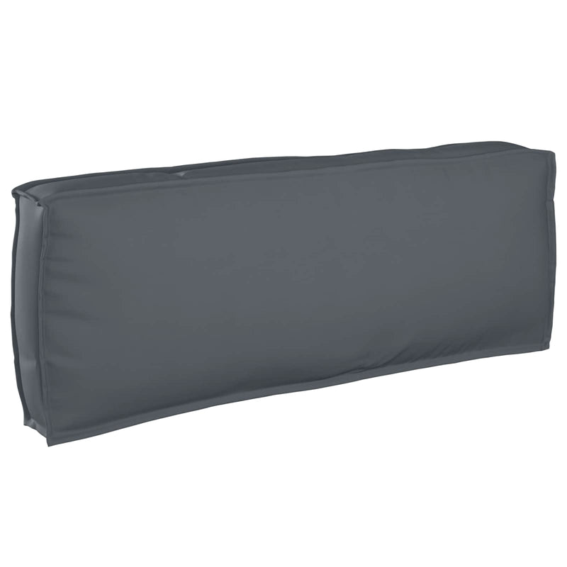 Load image into Gallery viewer, Vidaxl kussen antraciet 120 x 40 x 12 cm oxford stof
