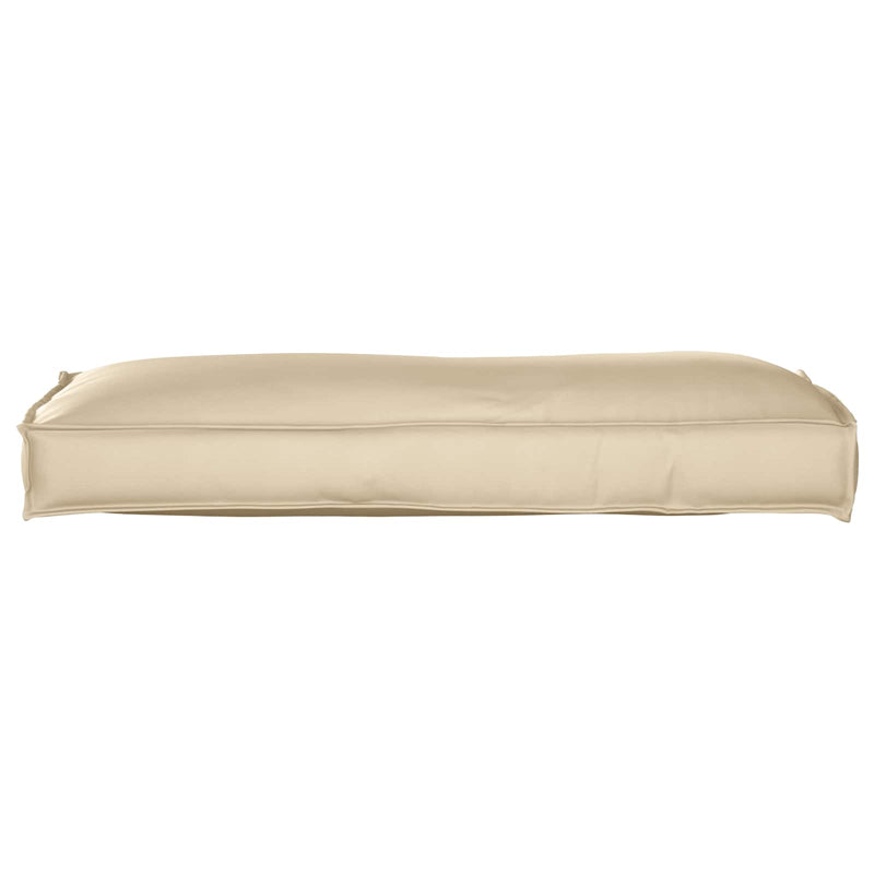 Load image into Gallery viewer, Vidaxl kussen beige 120 x 40 x 12 cm oxford stof
