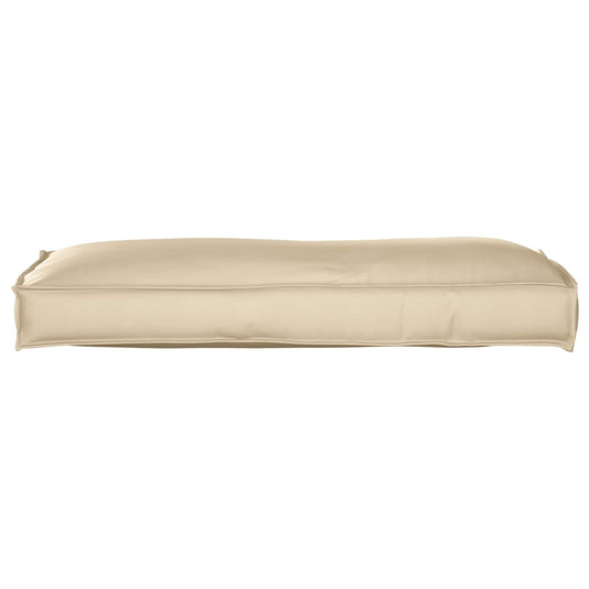Vidaxl kussen beige 120 x 40 x 12 cm oxford stof