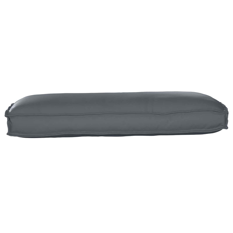 Load image into Gallery viewer, Vidaxl kussen antraciet 120 x 50 x 12 cm oxford stof
