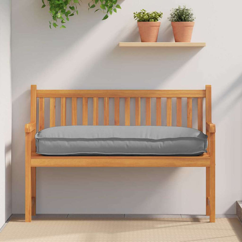 Load image into Gallery viewer, Vidaxl kussen grijs 120 x 50 x 12 cm oxford stof

