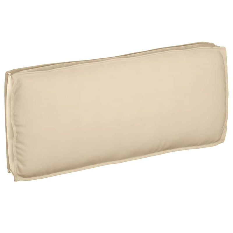 Load image into Gallery viewer, Vidaxl kussen beige 120 x 50 x 12 cm oxford stof
