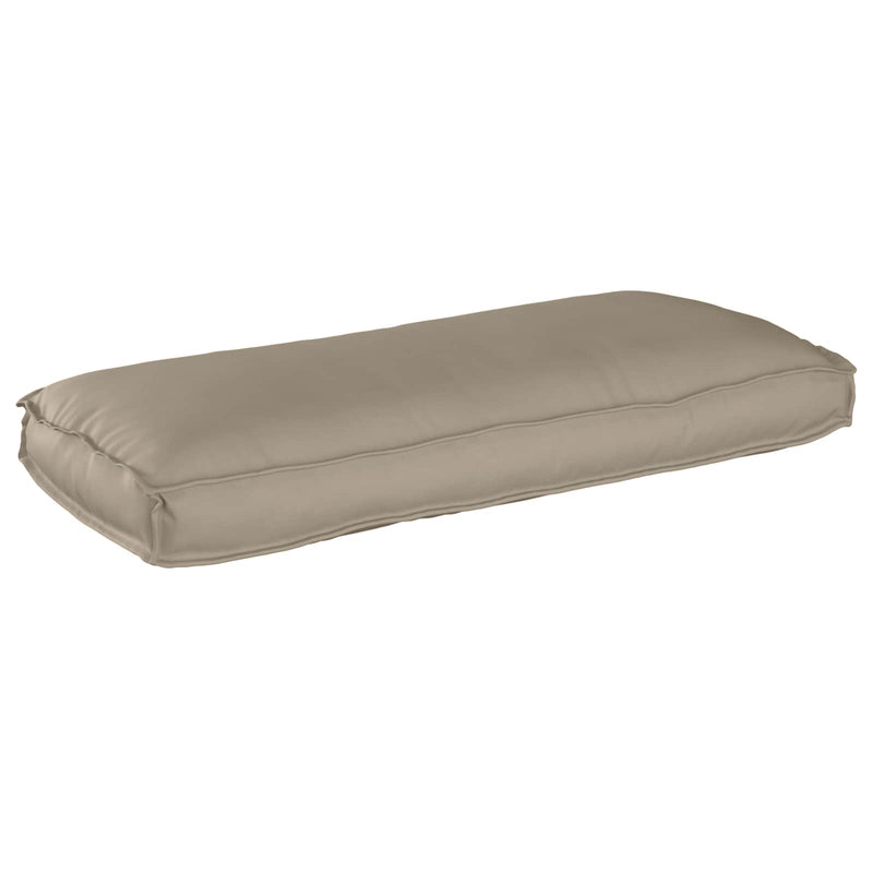 Load image into Gallery viewer, Vidaxl kussen taupe 120 x 50 x 12 cm oxford stof
