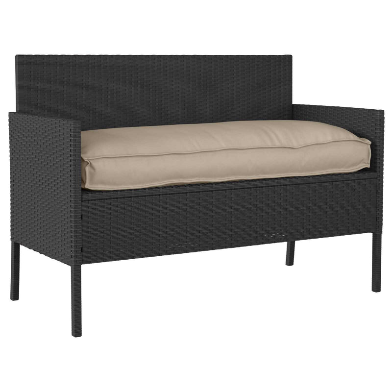 Load image into Gallery viewer, Vidaxl kussen taupe 120 x 50 x 12 cm oxford stof
