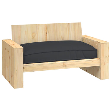 Vidaxl kussen zwart 120 x 80 x 12 cm oxford stof