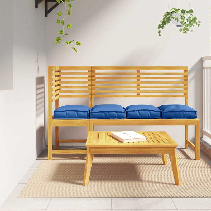 Load image into Gallery viewer, Vidaxl kussen 4 pcs koninklijk blauw 40 x 40 x 8 cm oxford stof
