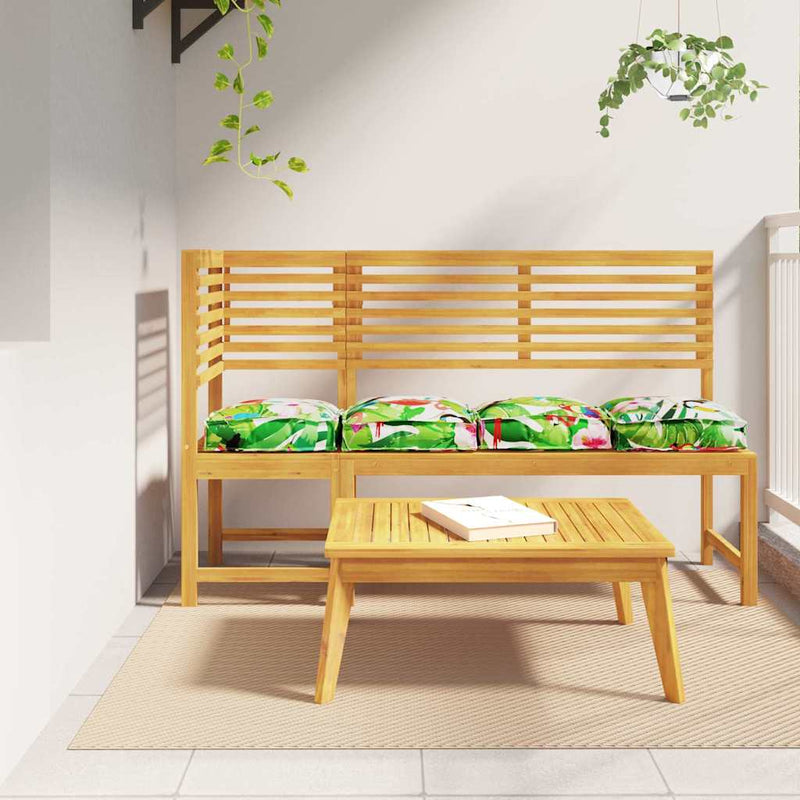 Load image into Gallery viewer, Vidaxl kussen bloemen 4 pcs multikleur 40 x 40 x 8 cm oxford stof
