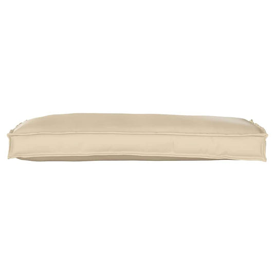 Vidaxl kussen beige 100 x 40 x 8 cm oxford stof