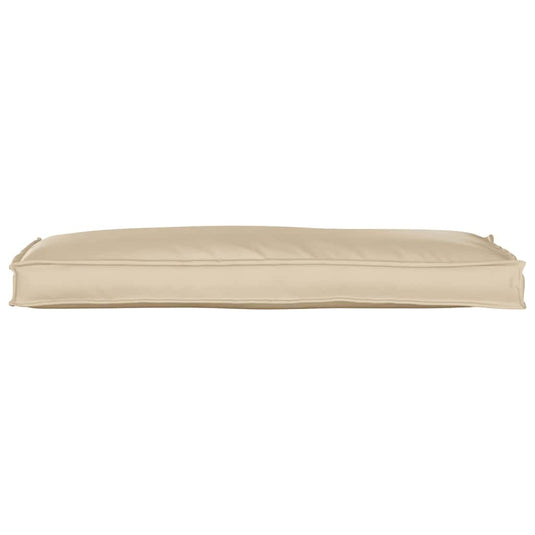 Vidaxl kussen beige 110 x 40 x 8 cm oxford stof