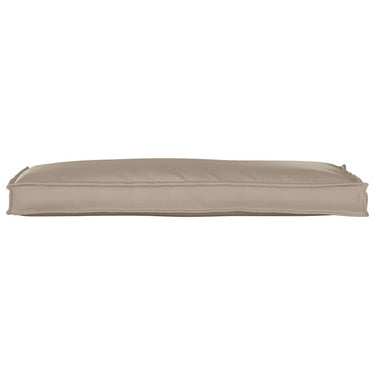 Vidaxl kussen taupe 110 x 40 x 8 cm oxford stof