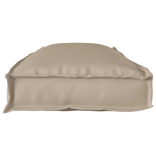 Vidaxl kussen taupe 110 x 40 x 8 cm oxford stof