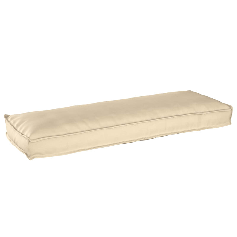 Load image into Gallery viewer, Vidaxl kussen beige 120 x 40 x 8 cm oxford stof
