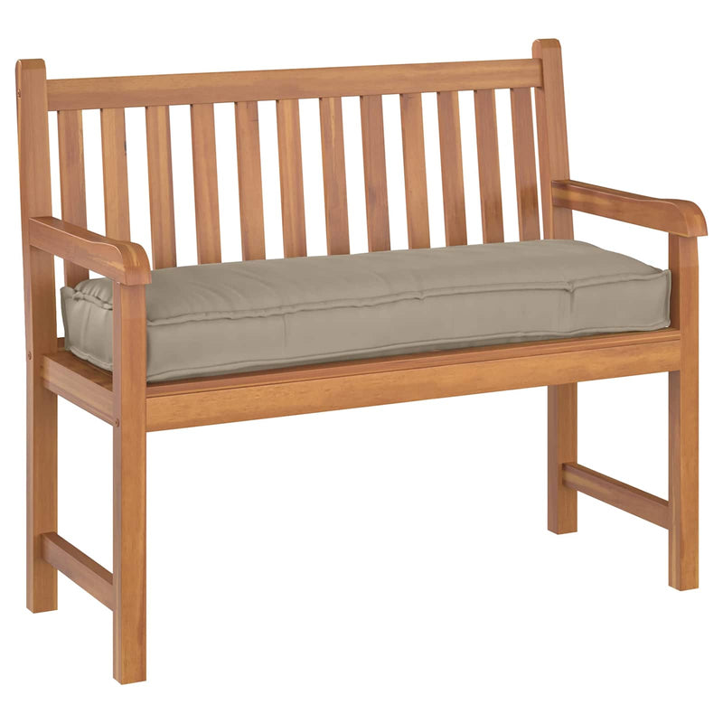 Load image into Gallery viewer, Vidaxl kussen taupe 120 x 40 x 8 cm oxford stof
