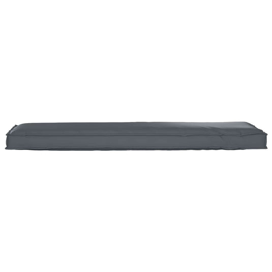 Vidaxl kussen antraciet 140 x 40 x 8 cm oxford stof