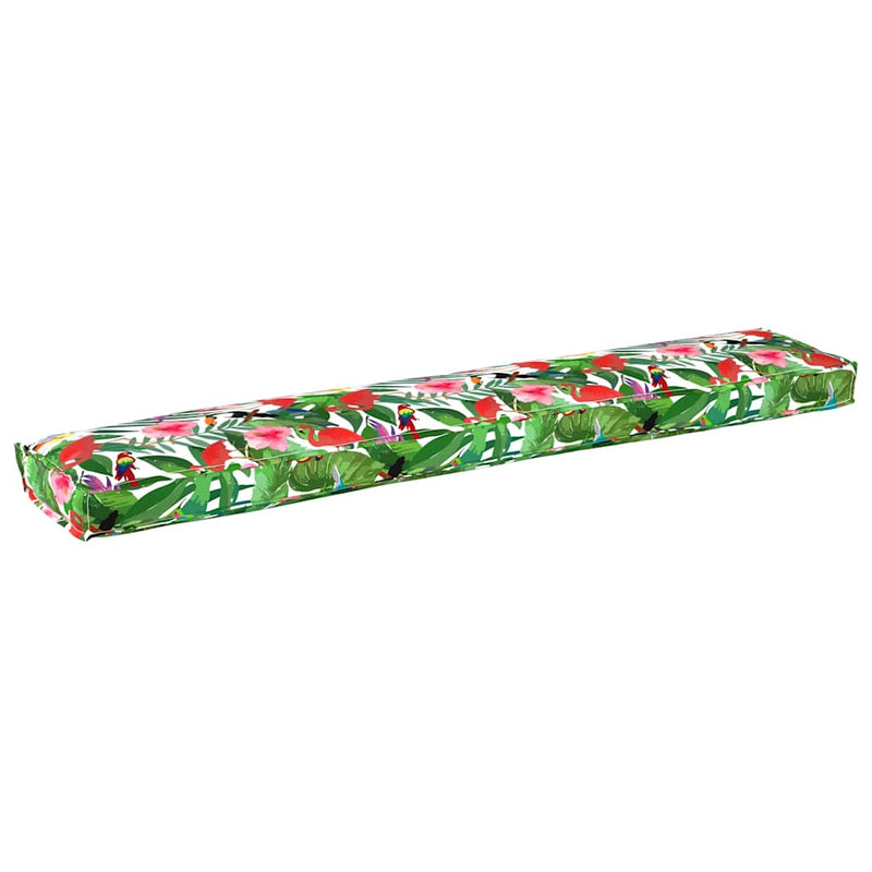 Load image into Gallery viewer, Vidaxl palet kussen tropische jungle 200 x 40 x 8 cm oxford stof
