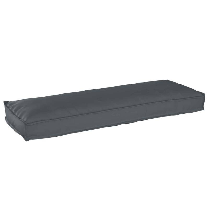 Load image into Gallery viewer, Vidaxl pallet kussen set 2 pcs antraciet 120 x 40 x 8 cm oxford stof
