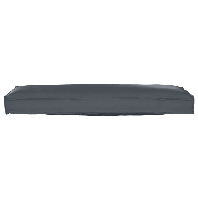Load image into Gallery viewer, Vidaxl pallet kussen set 2 pcs antraciet 120 x 40 x 8 cm oxford stof
