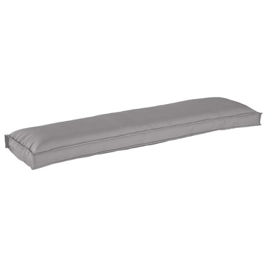 Vidaxl pallet kussen set 2 pcs grijs 150 x 40 x 8 cm oxford stof