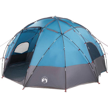 Vidaxl camping tent met dak blauw 475 x 475 x 235 cm polyester