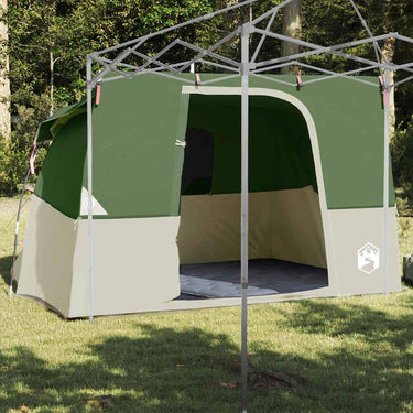 Vidaxl binnentent met dak met opslag groen 280 x 220 x 176 cm taft