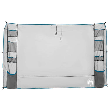 Vidaxl hangende tentorganiser grijs en blauw 320 x 182 cm oxford