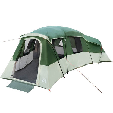 Vidaxl gezinstent met dak met opslag groen 762 x 655 x 218 cm taft